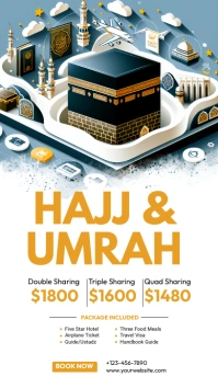 Hajj And Umrah Instagram Story template