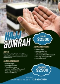 Hajj Flyer A6 template