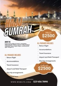 Hajj Flyer A1 template