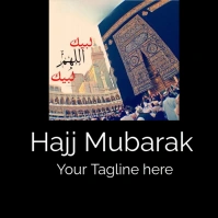 Hajj mubarak Ilogo template