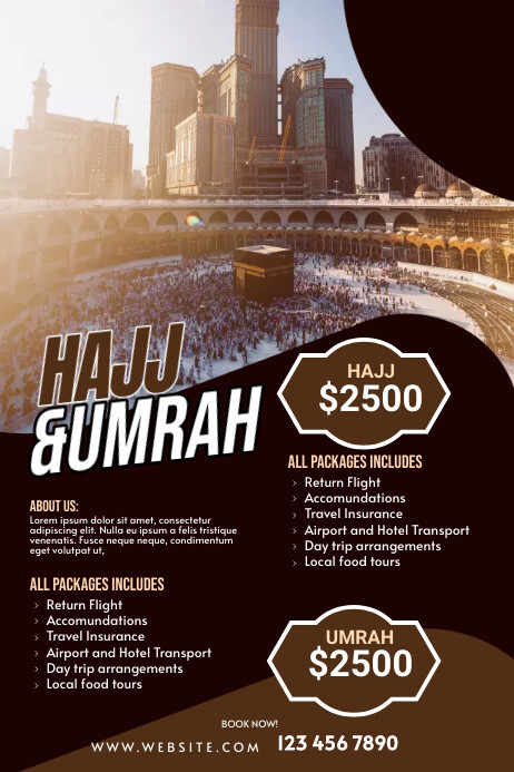 Hajj Poster Template PosterMyWall hajj-poster-template-postermywall