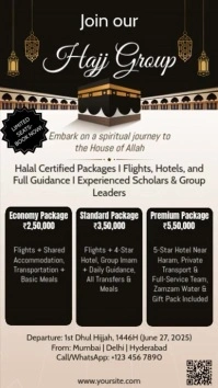 Hajj Travel Instagram Story Template