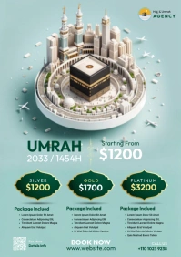 Hajj/Umrah Flyer Template A4