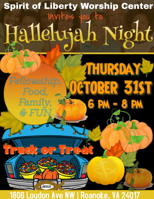 Hallelujah Night Template Postermywall