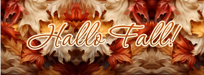 Portadas Fall Plantilla de Hallo Fall social media | PosterMyWall