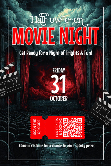 Halloween,Halloween sale,Halloween party Banner 4' × 6' template