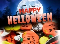 Halloween , Happy Halloween Flyer Yard Sign template