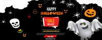 halloween 50% off sale Twitch Banner Twitch-Banner template