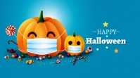 Halloween Ad Twitter Post template