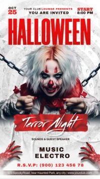 halloween adult party Instagram Story template