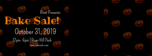 Sort Halloween Bake Sale Facebook-coverfoto Template