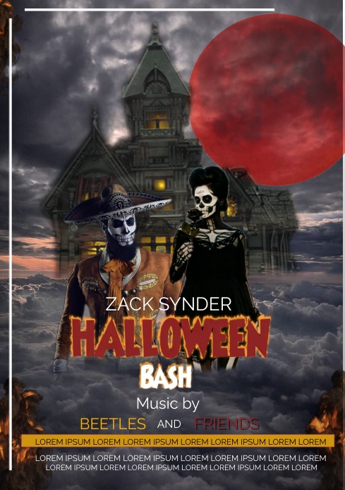 Copy of Halloween Bash | PosterMyWall