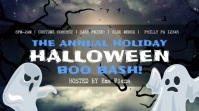 Halloween Bash Event Digital Signage Video Template Ekran reklamowy (16:9)