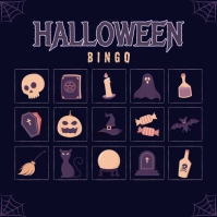 Halloween Bingo Publicación de Instagram template