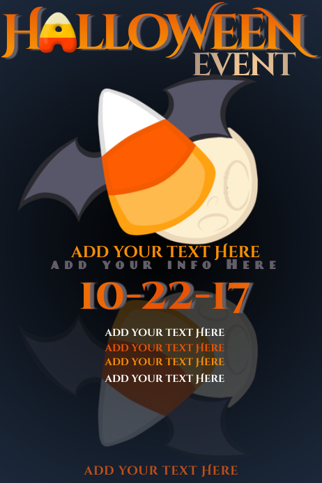 Halloween Candy Corn Trick or Treat Activity Fall Kid Orange Template ...