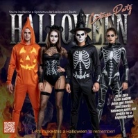 Halloween Costume Party Publicación de Instagram template