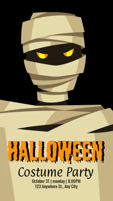 halloween costume party Template PosterMyWall halloween costume party Template PosterMyWall