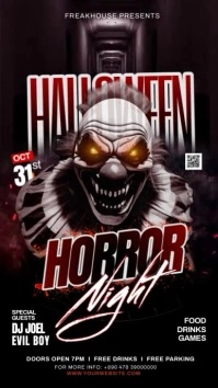 halloween costume party Instagram Story template