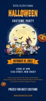 Halloween Costume Party Snapchat template