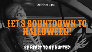 Halloween Countdown Party  Digital Display (16:9) template