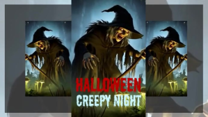 Brun Halloween Event Ekran reklamowy Template