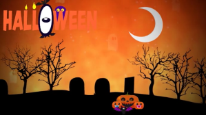 Rojo Halloween Day YouTube-miniature Template