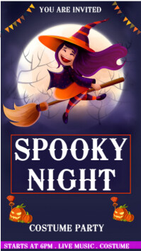 Violet Halloween Day Instagram Story Instagram Story Template