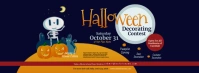 Halloween Decorating Contest Facebook Cover P Facebook-Cover template