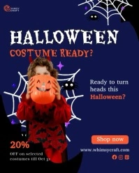 Joyful Halloween Costume Instagram Video template
