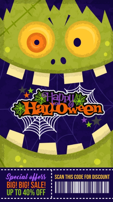 Halloween Template PosterMyWall