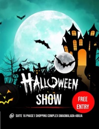HALLOWEEN Flyer (US Letter) template
