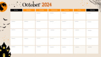 White halloween Visitkort Template