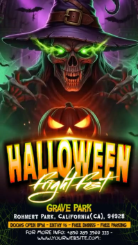 Halloween Instagram Story template