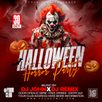 Halloween Wpis na Instagrama template