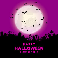 halloween Сообщение Instagram template