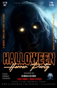 HALLOWEEN Tabloid template