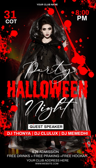 Halloween Template PosterMyWall