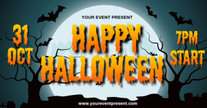 Halloween Anuncio de Facebook template