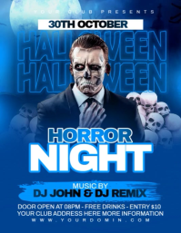 Halloween Flyer (US Letter) template