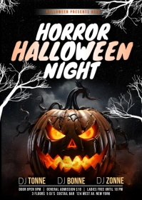 HALLOWEEN A6 template