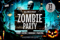 Halloween Etykieta template