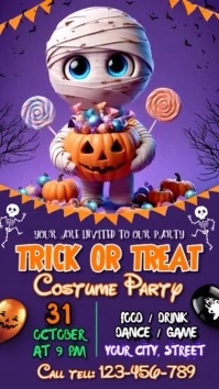 Halloween Instagram Story template