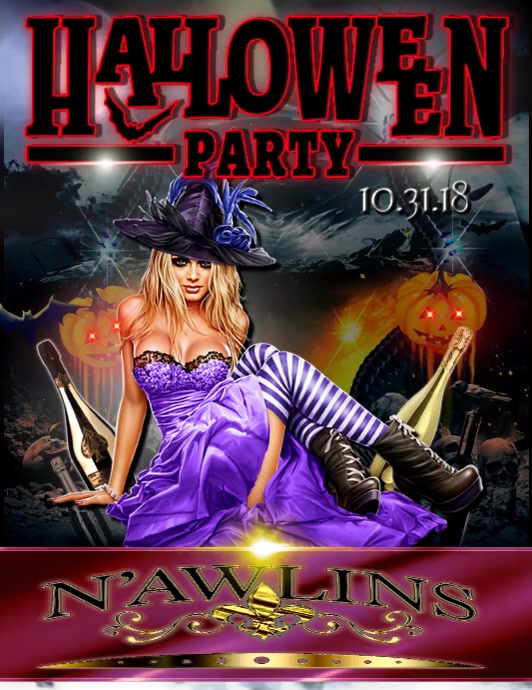 halloween Folheto (US Letter) template