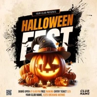 halloween Publicación de Instagram template