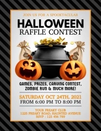 halloween Flyer (US Letter) template