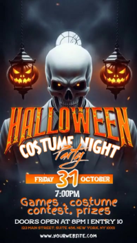 Halloween Instagram Reel template