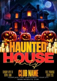 halloween A1 template