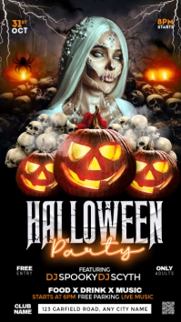 halloween Instagram Story template