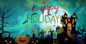 halloween Obraz udostępniany na Facebooku template