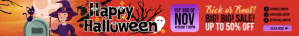 สีแดง Halloween Papan Peringkat Template